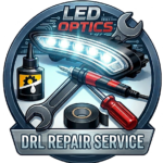 Tesla Model S 2016–2021 Headlight Top DRL Repair Service – A Cost-Effective Alternative to Headlight Replacement